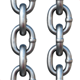 Chains Emoji, Apple style