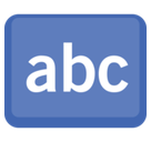 Input Latin Lowercase Emoji, Facebook style