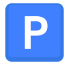 p Button Emoji, Facebook style