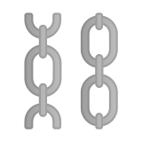 Chains Emoji, Google style