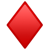 Diamond Suit Emoji, Apple style