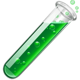 Test Tube Emoji, Apple style