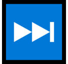 Next Track Button Emoji, Microsoft style