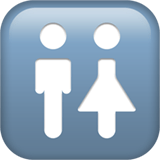 Restroom Emoji, Apple style
