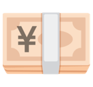 Yen Banknote Emoji, Facebook style