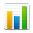 Bar Chart Emoji, Samsung style