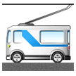 Trolleybus Emoji, Samsung style