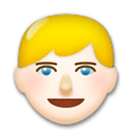 Person: Light Skin Tone, Blond Hair, LG style
